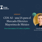 Webinar: CEN AI - una IA para el Mercado Eléctrico Mayorista de México